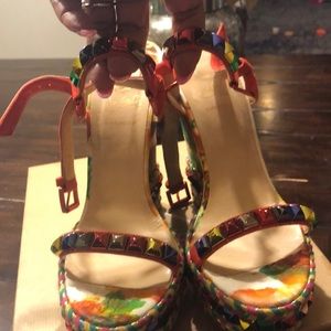 Colorful summertime wedges